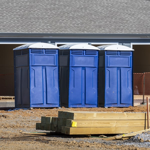 how can i report damages or issues with the portable restrooms during my rental period in Unionville Michigan